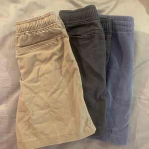 Abercrombie Kids Casual Shorts - Tan, Gray, Blue